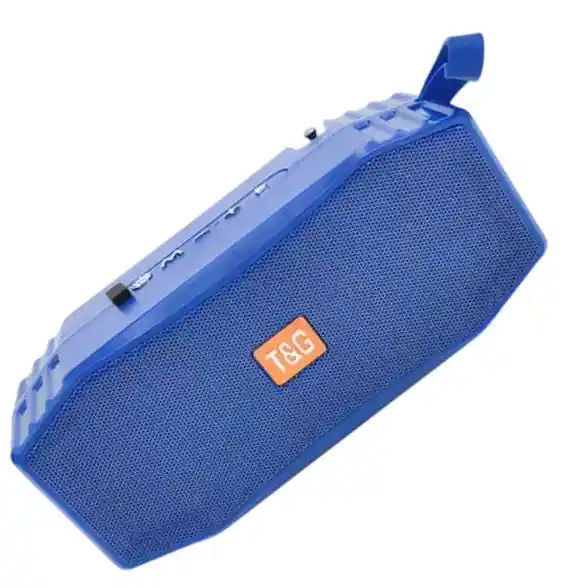Parlante Bluetooth Inalámbrico Tg614 Azul