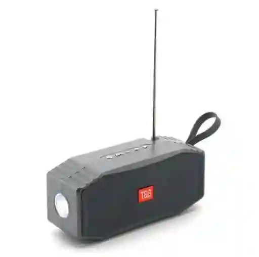 Parlante Bluetooth Inalámbrico Tg614 Gris