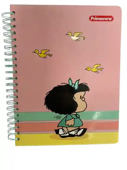 Cuaderno Grande 7 Materias Mujer