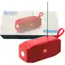 Parlante Bluetooth Portátil Tg614 Rojo