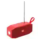 Parlante Bluetooth Portátil Tg614 Rojo