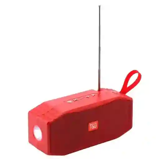 Parlante Bluetooth Portátil Tg614 Rojo