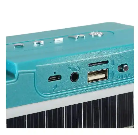 Parlante Bluetooth Portátil Tg614 Aguamarina
