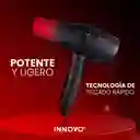 Secador Profesional Con 3 Boquillas 1500w Cable Extra Largo Alta Potencia Calor Y Frio Hair Dryer Innovo Vgr 462