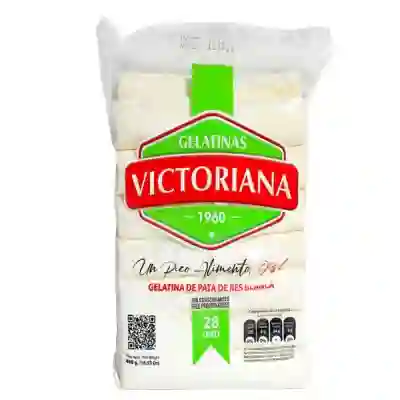 Gelatina Blanca Victoriana 28 Unidades 480 G
