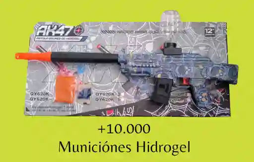 Juguete Electrico +10.000 Municiones En Hidrogel