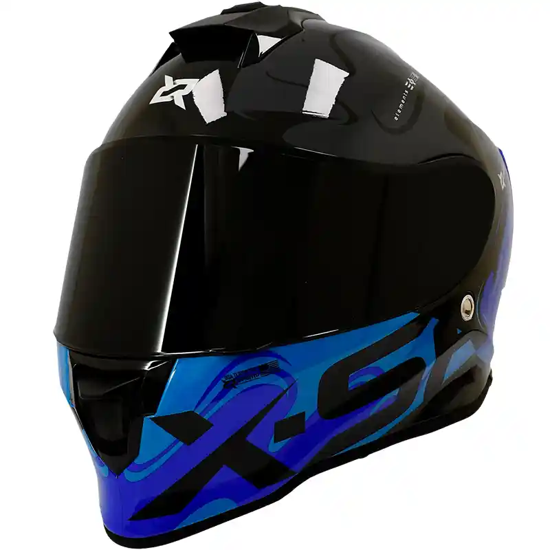 Casco X-sports V151 Certificado Moto Proteccion Elements Dot Disponible Talla L Y Xl