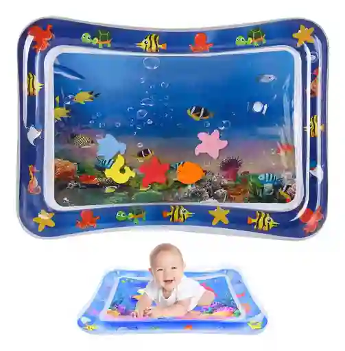 Tapete De Agua Inflable Estimulación Para Bebes