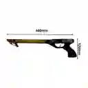 Arpon Para Pesca Con Doble Liga Artesanal Madera