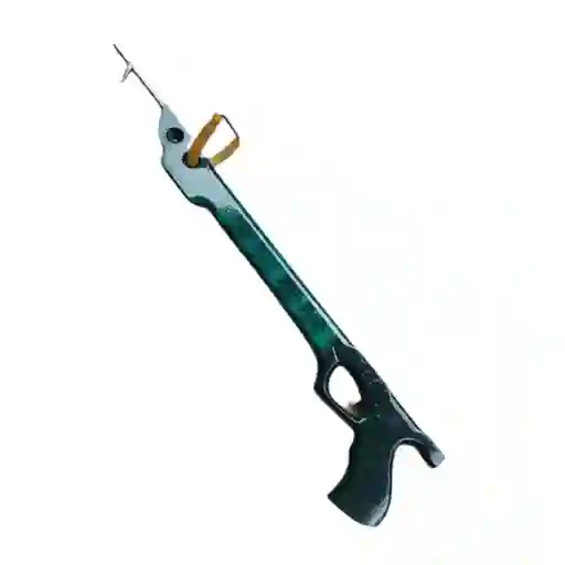 Arpon Para Pesca Con Doble Liga Artesanal Madera