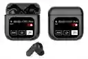 Audifonos Bluetooth 5ta Generacion Cancelación Ruido Sonido Mega Bass Pantalla Negro Pro Color Negro 5.2
