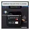 Audifonos Bluetooth 5ta Generacion Cancelación Ruido Sonido Mega Bass Pantalla Negro Pro Color Negro 5.2
