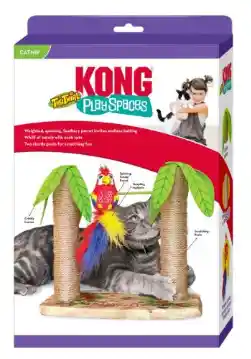 Kong Gato Gimnasio Rascador Tiki Twirl