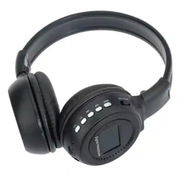 Diadema Bluetooth N65 Negra Calidad De Sonido Y Confort Inigualables