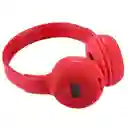 Diadema Bluetooth N65 Roja Conectividad, Estilo Y Sonido Claro