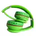 Diadema Bluetooth N65 Verde Conectividad, Estilo Y Sonido Claro