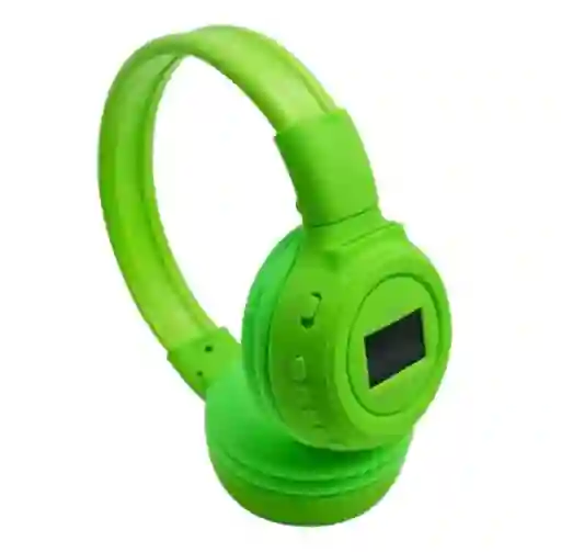 Diadema Bluetooth N65 Verde Conectividad, Estilo Y Sonido Claro