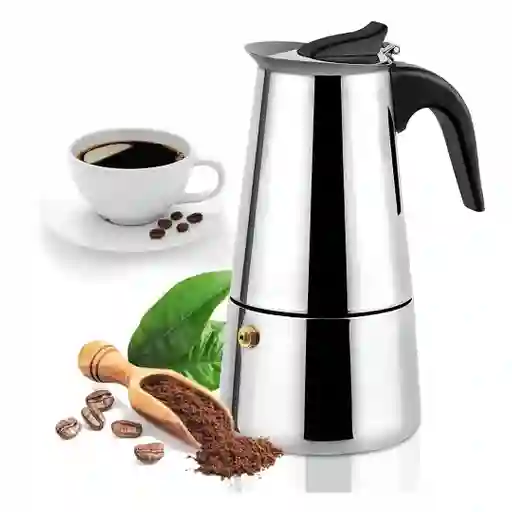 Cafetera Italiana 6 Tazas En Acero Quirúrgico - Express Maker