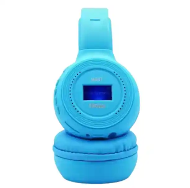 Diadema N65 Bluetooth: Agua Marina Comodidad Y Tecnología Al Alcance De Todos