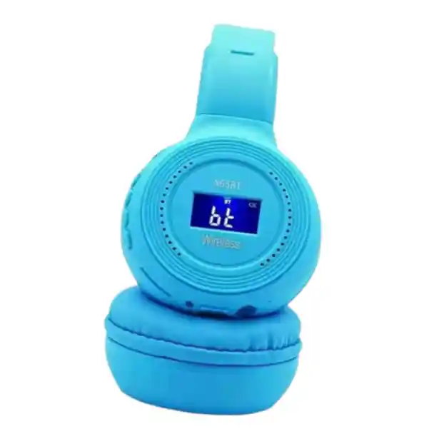 Diadema N65 Bluetooth: Agua Marina Comodidad Y Tecnología Al Alcance De Todos