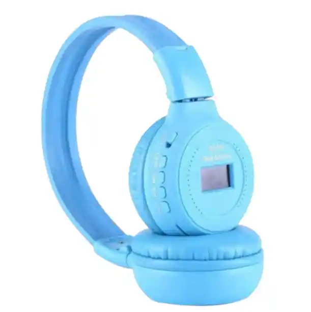 Diadema N65 Bluetooth: Agua Marina Comodidad Y Tecnología Al Alcance De Todos