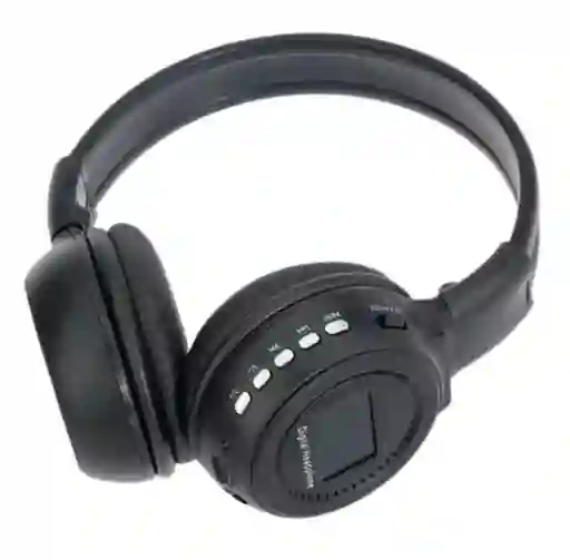 Diadema Bluetooth N65 Negro Calidad De Sonido Y Confort Inigualables