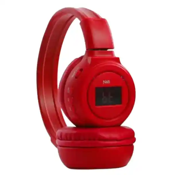 Diadema N65 Rojo Bluetooth: Comodidad Y Tecnología Al Alcance De Todos