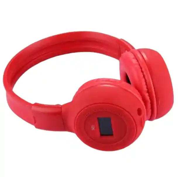 Diadema N65 Rojo Bluetooth: Comodidad Y Tecnología Al Alcance De Todos