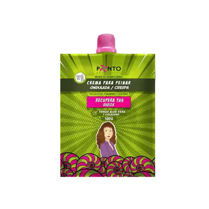 Ponto Sachet Crema Ondulada/rizada