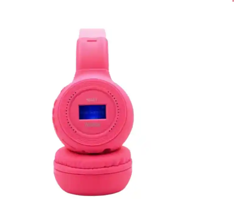 Diadema N65 Bluetooth Rosada Comodidad Y Tecnología Al Alcance De Todos