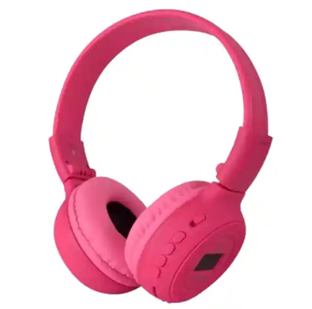 Diadema N65 Bluetooth Rosada Comodidad Y Tecnología Al Alcance De Todos