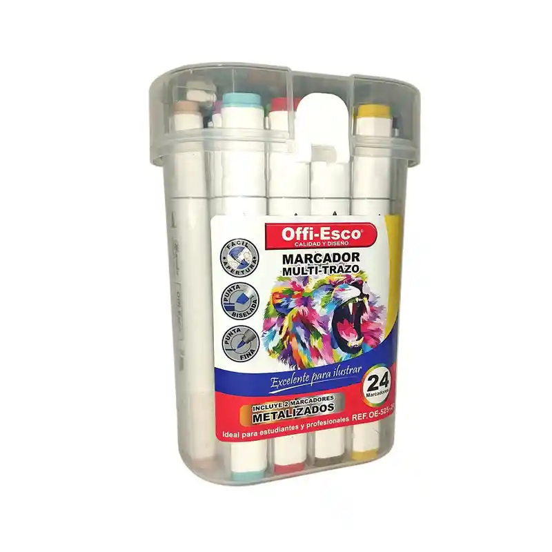 Marcador Touch Offi-esco X 24