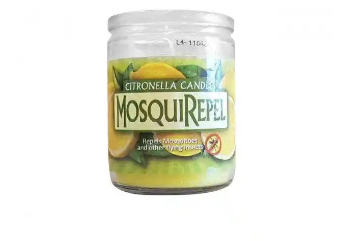 Vela Mosquirepel Citronela X 100grs 3.5 Oz
