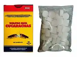 Tabletas Mata Cucarachas X50gr