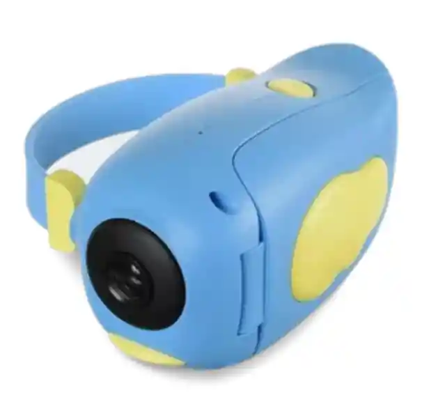 Cámara Filmadora Infantil Azul Aprende Y Diviértete Grabando Videos