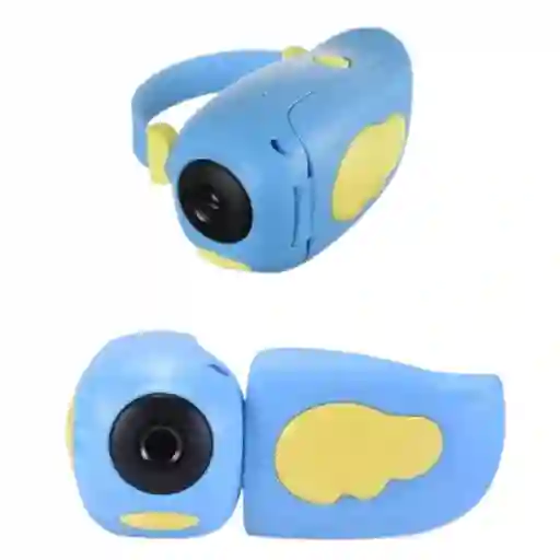 Cámara Filmadora Infantil Azul Aprende Y Diviértete Grabando Videos