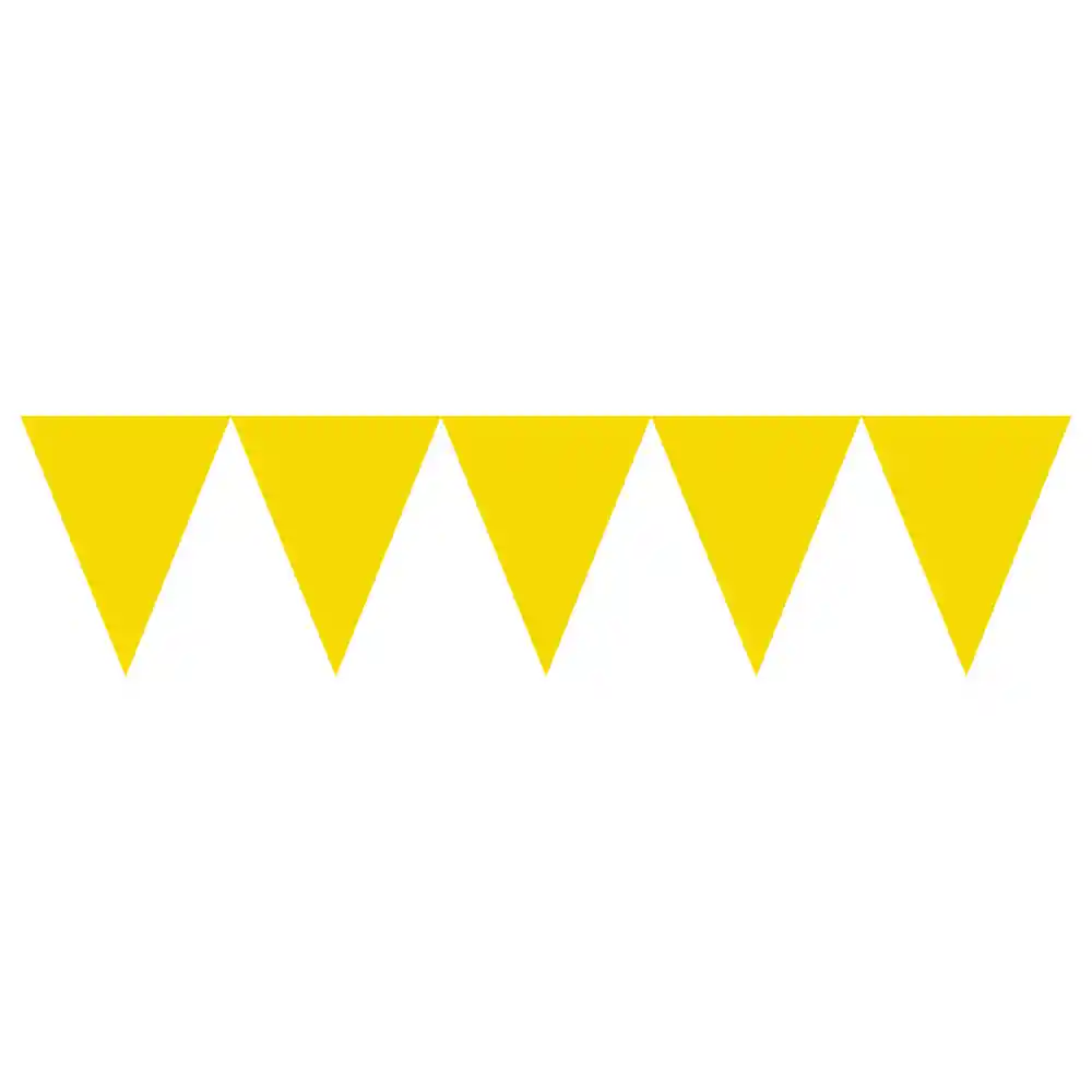 Banderin Amarillo X 1 Und