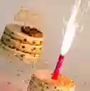Vela Volcan Para Cumpeaños De 12cm X1 Unidad
