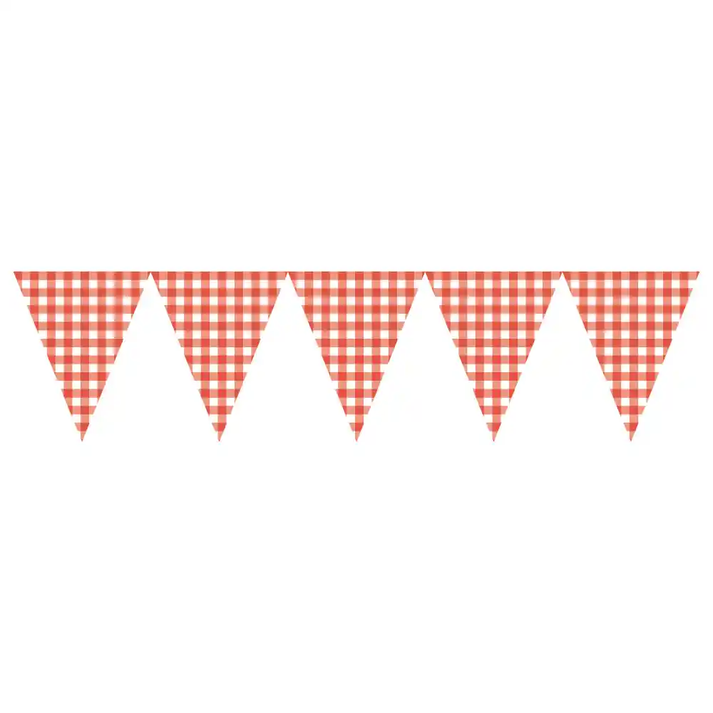 Banderin Picnic Rojo X 1 Und