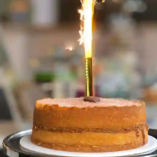 Vela Volcan De Cumpleaños De 12 Cm X1 Unidad
