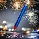 Vela Volcan De Cumpleaños De 12 Cm X1 Unidad