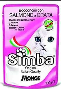 Simba Pouch Salmon Dorada X 100 Gr