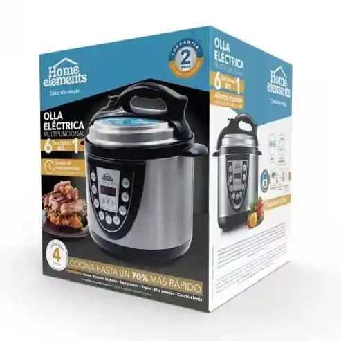 Olla Multifuncional Home Elements 4 Litros