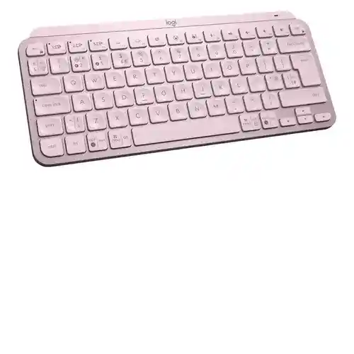 Teclado Bluetooth Logitech Master Mx Keys Mini Rosado