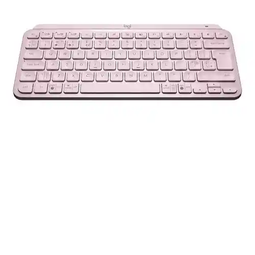 Teclado Bluetooth Logitech Master Mx Keys Mini Rosado