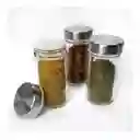Organizador Giratorio De Acero Inoxidable Para Condimentos - 12 Tarros
