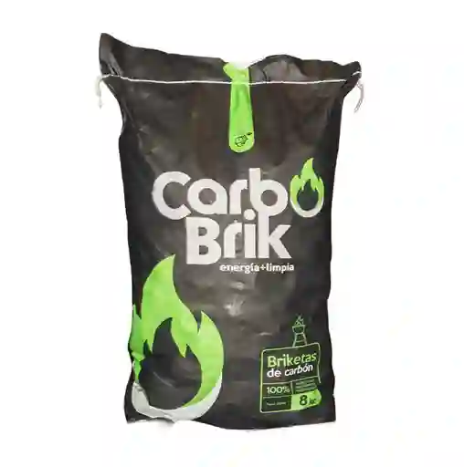 Briquetas De Carbon Ecológicas 8.0 Kg