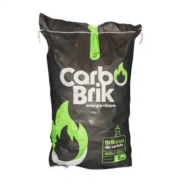 Briquetas De Carbon Ecológicas 8.0 Kg