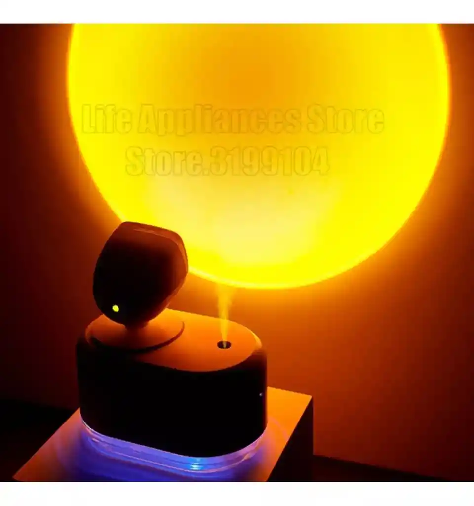 Difusor De Aromas Lámpara Atmosférica Relajación Y Bienestar