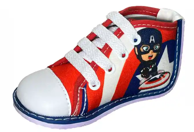 Zapatos Talla 22 No Tuerce, Tenis Tipo Converse Para Niños / Bebes